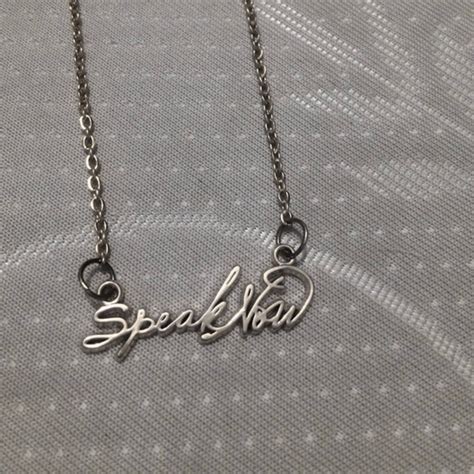 Speak now necklace - Taylor's Album Inspired Necklace, T.S Songs Necklace, Gold plated Stainless Steel Necklace Gift for Swifties. (3) £13.60. £22.67 (40% off) Sale ends in 37 hours.
